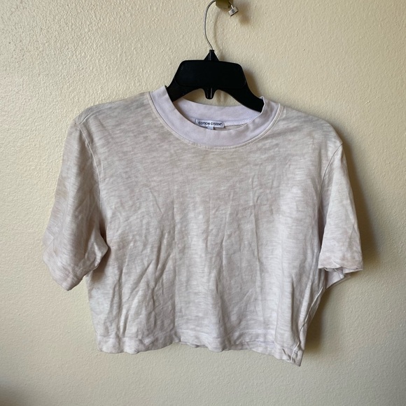 Cotton Citizen Women’s Tee Crop Baby Tee Size XS Shirt T-Shirt - Picture 2 of 8